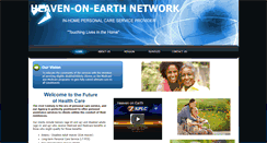 Desktop Screenshot of heavenonearthnetworks.com